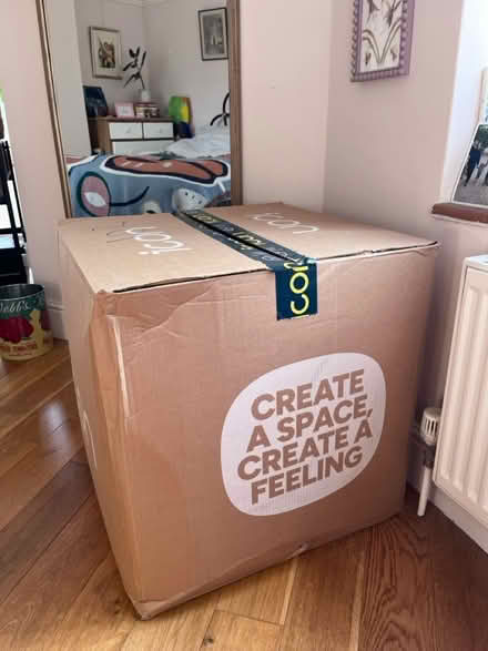 Photo of free Corduroy Green bean bag - new (Hoxton E2) #2