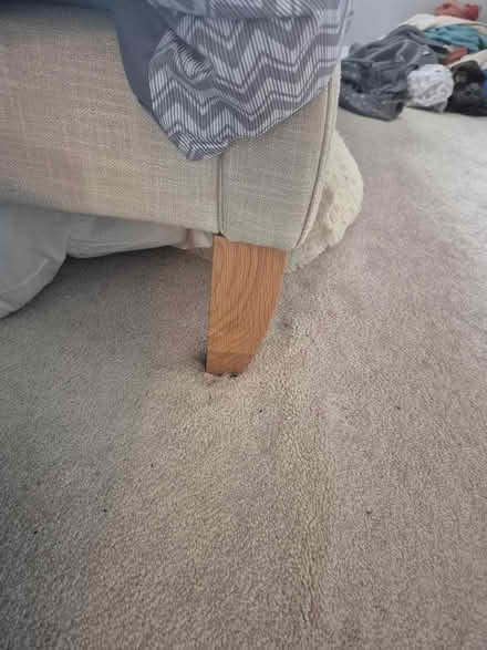 Photo of free West Elm Bed Frame (65 turntable cres) #3