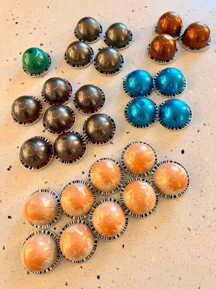Photo of free 28 Nespresso Vertuo coffee capsules (Glasgow G44 Cathcart) #1