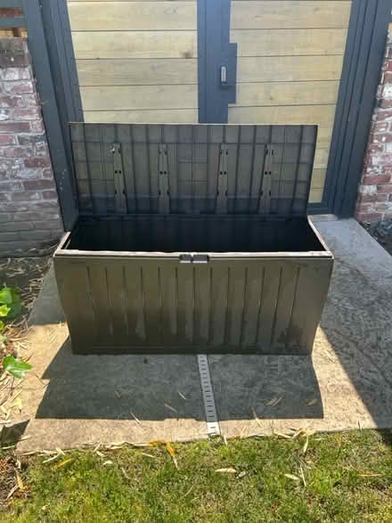Photo of free Outdoor storage box (Land Park) #1