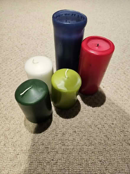 Photo of free Assorted Candles (Liphook) #1