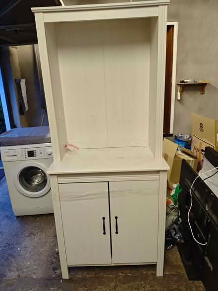 Photo of free Tall IKEA unit - white (Upper Cwmbran NP44) #2