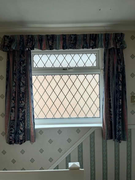 Photo of free Flowery curtains (OL2 5DR) #2
