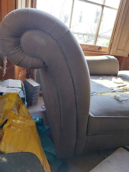 Photo of free Chaise longue ripped grey m&s (Mums house LS14) #2