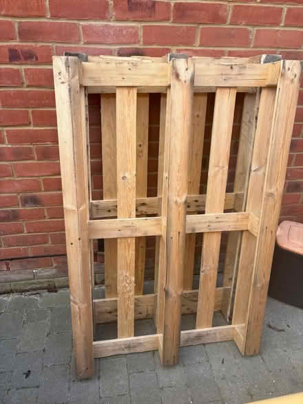Photo of free Wooden pallets (Kings Hill ME19) #1