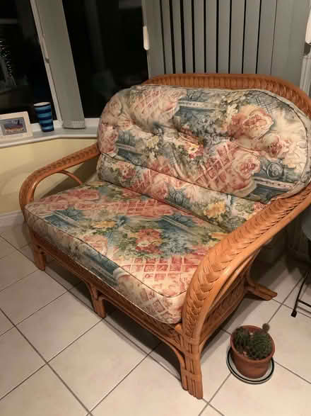 Photo of free Conservatory 2 seater sofa (Loggerheads TF9) #2