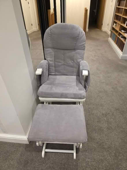 Photo of free Grey Mothercare Nursing Chair & Footstool (Glider Chair) (Crag Bank LA5) #2