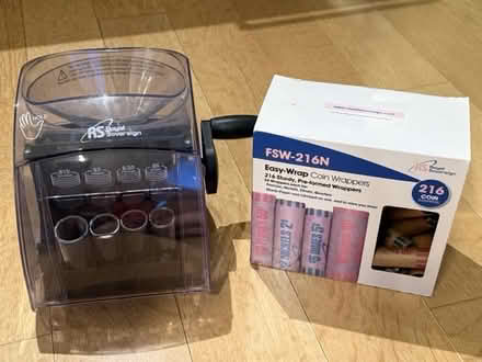 Photo of free Coin sorter and wrappers (Bellevue downtown, WA) #1