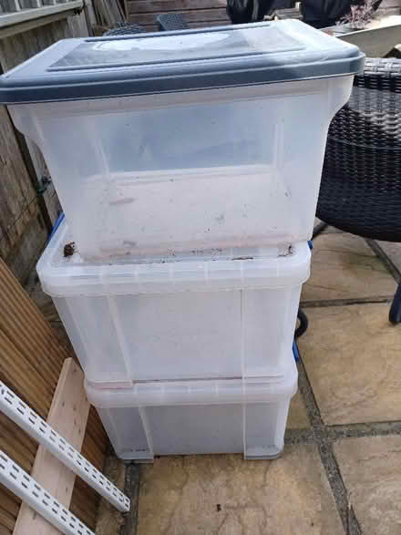 Photo of free The plastic storage boxes (Epping CM16) #1