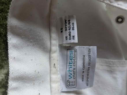 Photo of free Chef jacket XS (BN43) #2
