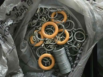 Photo of free Curtain rings (Bedford Tavistock street) #1