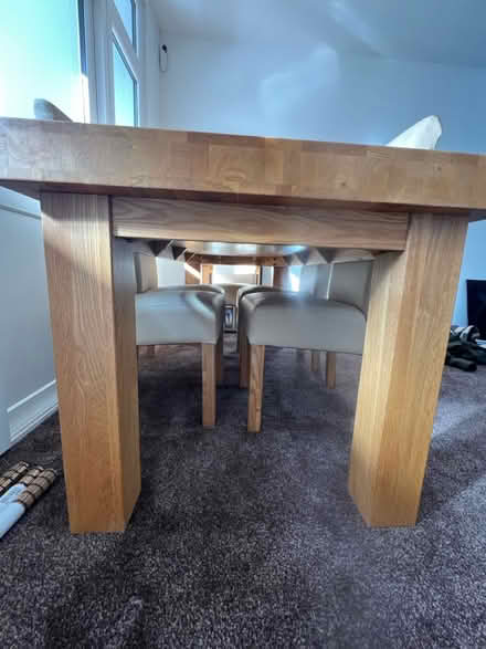 Photo of free wooden dinning table with 6 chairs (leamore WS3) #3