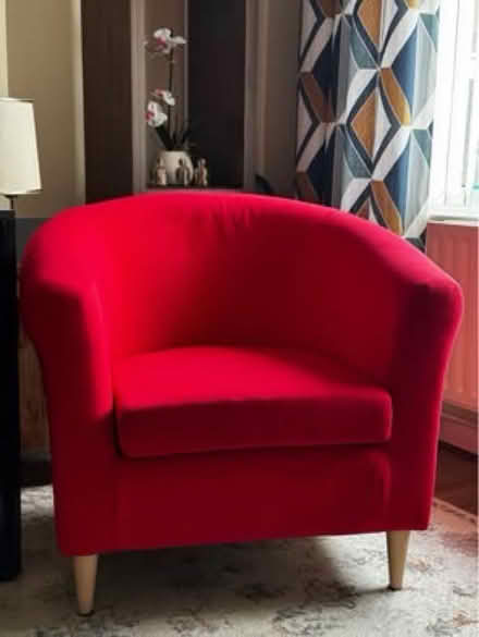 Photo of free Red Armchair (TN2 3HT) #2