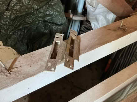 Photo of free Pair of external hardwood doors (Clunton SY7) #3