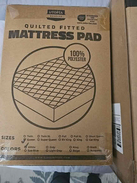 Photo of free Queen air mattress & pad, new (El Cajon) #3