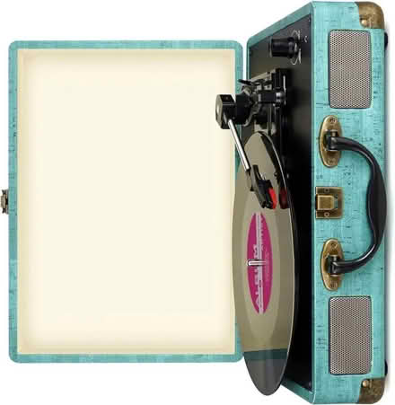 Photo of Retro Case Vinyl Record Player (Braughing, SG11) #2