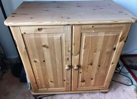 Photo of free Wooden Desk Cabinet (CT20) #1
