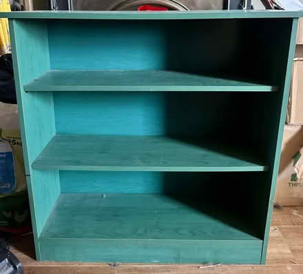 Photo of free Green coloured mdf laminate finish shelves boof shelf (Low Beechburn DL15) #1