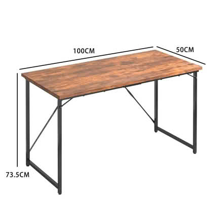 Photo of free Cartee Computer Desk 80cm Writing Desk Brown Office Desk (Salisbury SP2) #3