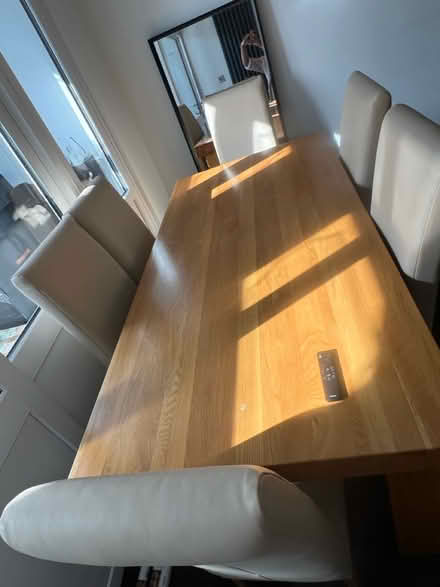 Photo of free wooden dinning table with 6 chairs (leamore WS3) #2