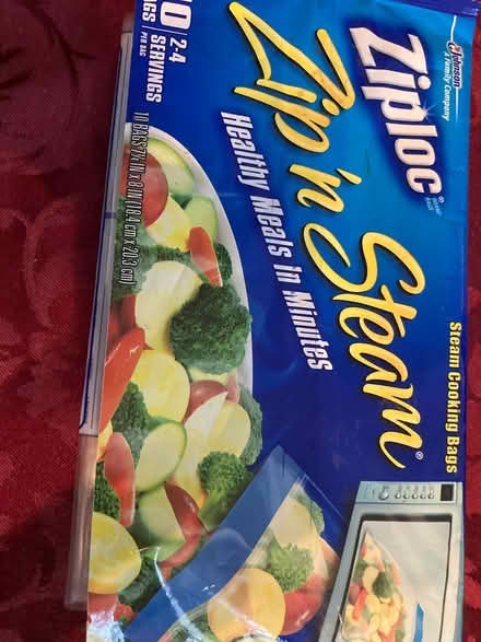 Photo of free Ziploc steam cooking bags (Foothill Boulevard Cupertino) #1