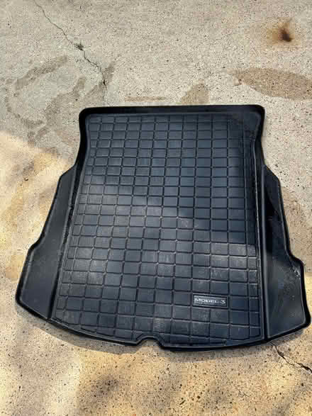 Photo of free Tesla Model 3 Cargo Mats and screen (The Woodlands, TX) #3