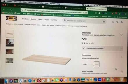 Photo of free Ikea Lagkapten Table Top (Liverpool L6) #2