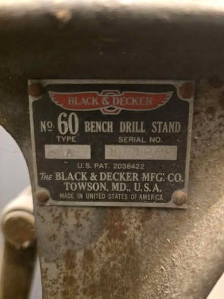 Photo of free Black and Decker bench drill (Chelmsford CM2) #2