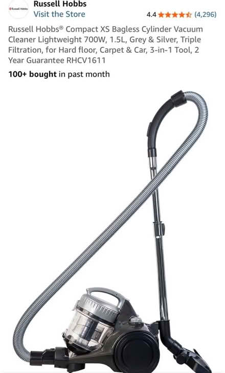 Photo of free Compact Hoover (Victoria Park HP20) #1