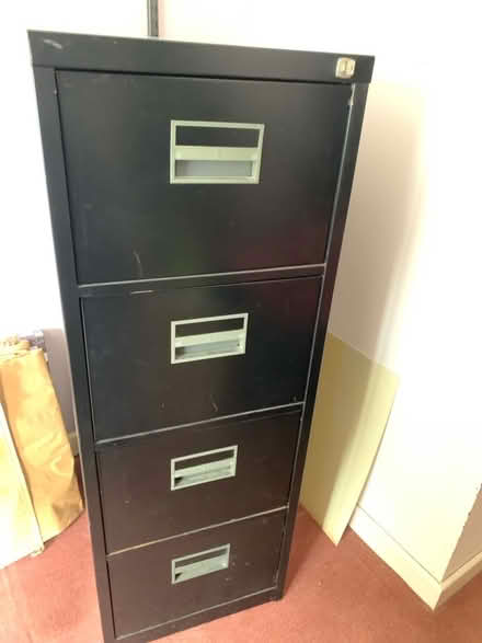 Photo of free 4 Drawer metal filing cabinet (Wrington BS40) #1