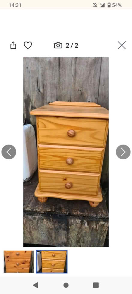 Photo of Pine Bedside Locker (Carrick on Shannon) #2