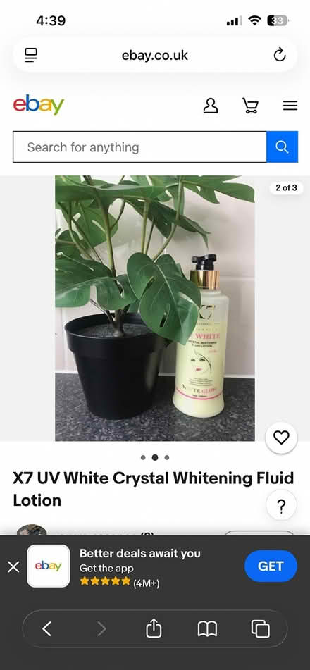 Photo of free Body lotion #3 (Sherwood NG5) #2