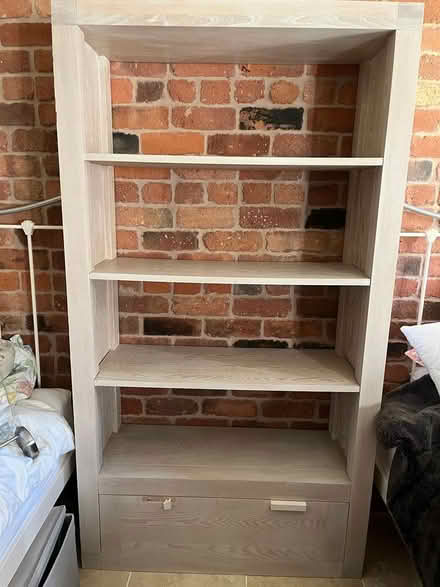 Photo of free Tall solid ash bookcase (Ludlow) #1