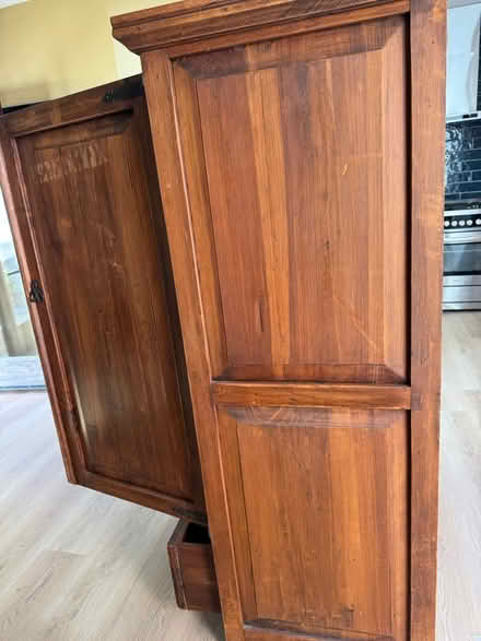 Photo of free Wood Wardrobe (Mid City Los Angeles) #1