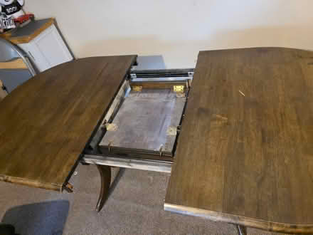 Photo of free Dark Wood Extending Dining Table (West Molesey KT8) #2