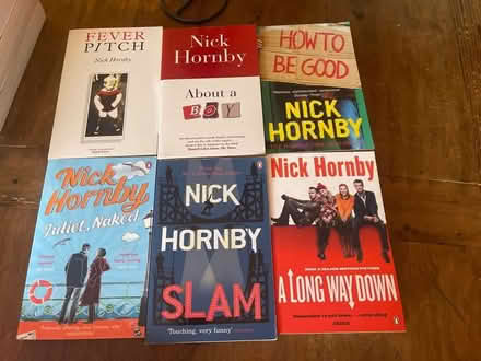 Photo of free Nick Hornby books (East Ham E6) #1