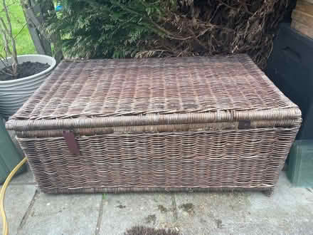 Photo of free Large wicker basket (OX44 nuneham) #1