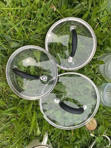 Photo of free Saucepan lids (no pans) (Cogges OX28) #1