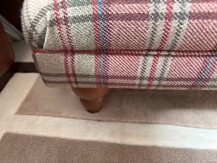 Photo of free Tartan long footstool (Gargunnock FK8) #4
