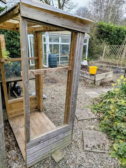Photo of free Wood cold frame/small greenhouse (Kingsland) #3