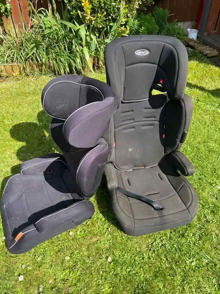 Photo of free 2x kids booster car seats (Bowerham LA1) #1