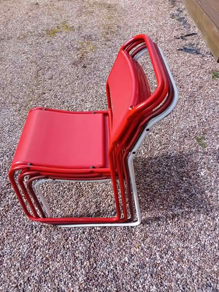 Photo of free 4 tubular chairs (Dorridge B93) #2