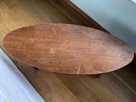 Photo of free Small wooden coffee table (CV22 - near centre of Rugby) #2