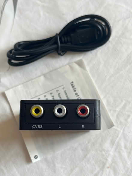 Photo of free New Mini AV to HDMI lead (Shirley, Croydon) #3