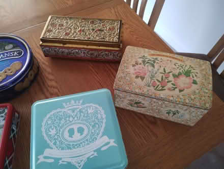 Photo of free Biscuit tins (Peasedown St John CP BA2) #2
