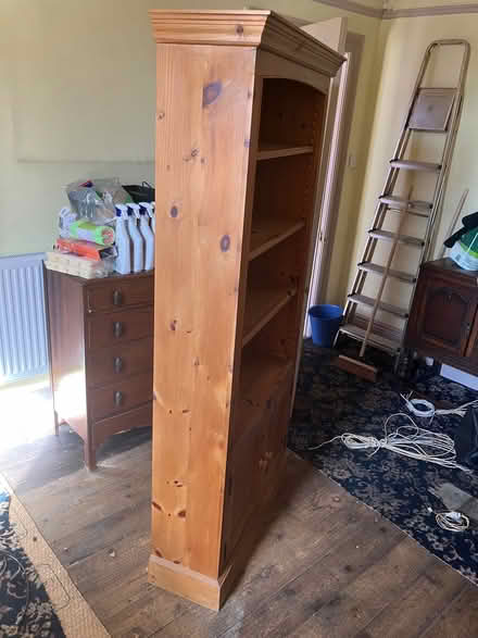 Photo of free Pine cabinet/bookshelf with cupboard under. (Nether Edge S7) #4