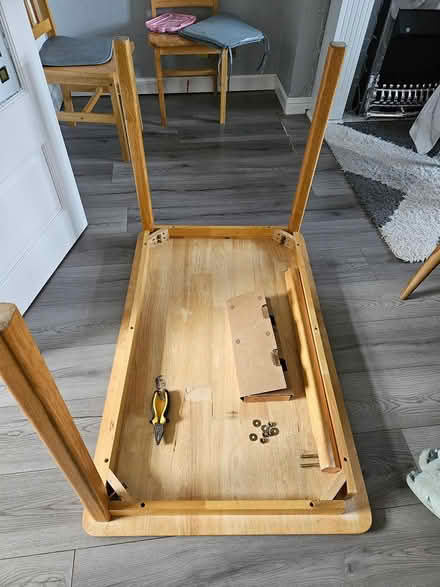 Photo of free Dining Table with 4 chairs (Stirling FK7) #1