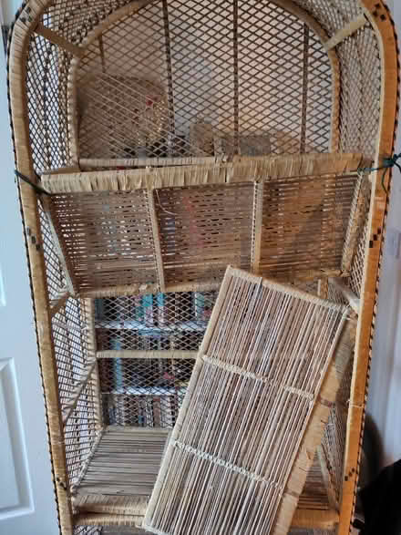 Photo of free Wicker bookcase (needs fixing) (Ebley GL5) #1