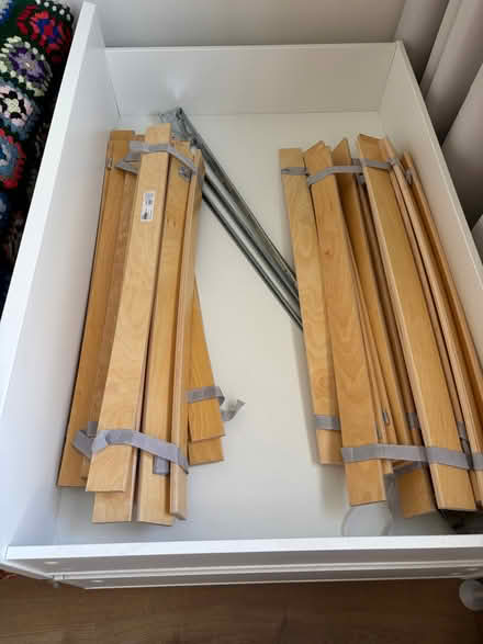 Photo of free IKEA Malm double bed frame (North Sheen TW9) #4