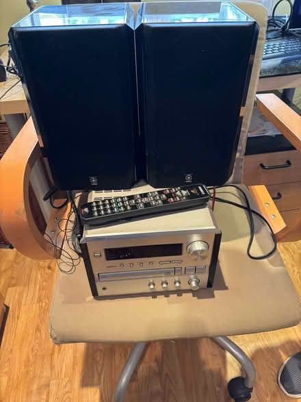 Photo of free CD Player, radio and speakers (Hightown BH24) #2